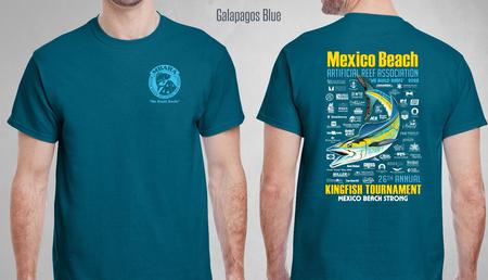 26th Annual Kingfish Tournament T-Shirt (2XL-3XL) for 2022