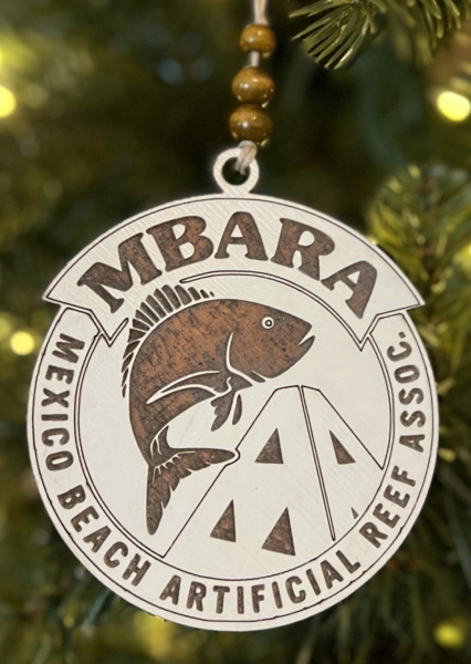 mbara wooden christmas ornament