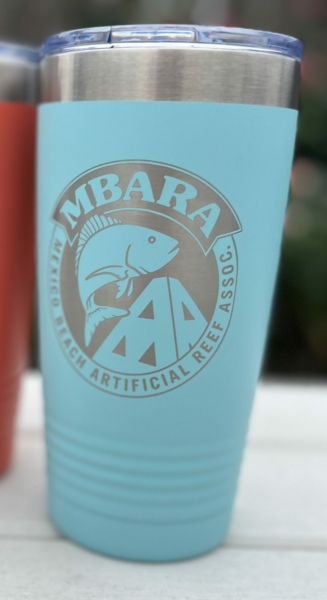 Blue MBARA Logo Tumbler